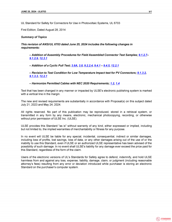 UL 6703 PDF